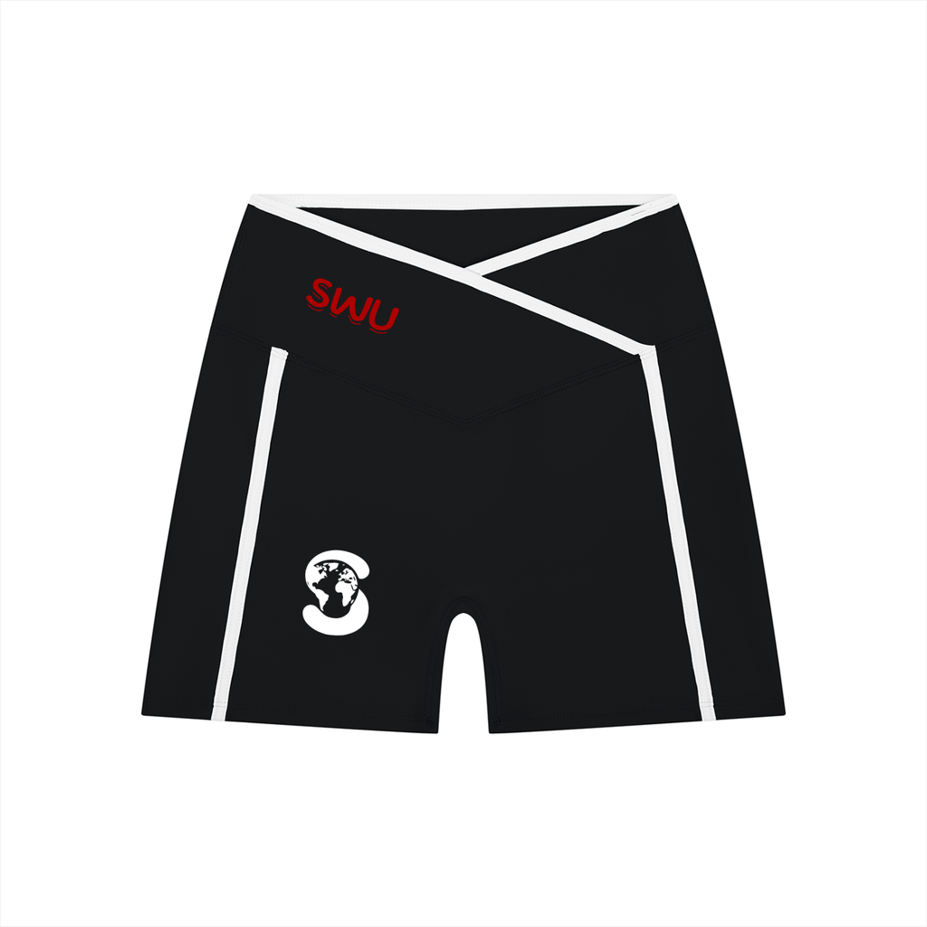 Women’s High Rise Color Block Yoga Shorts