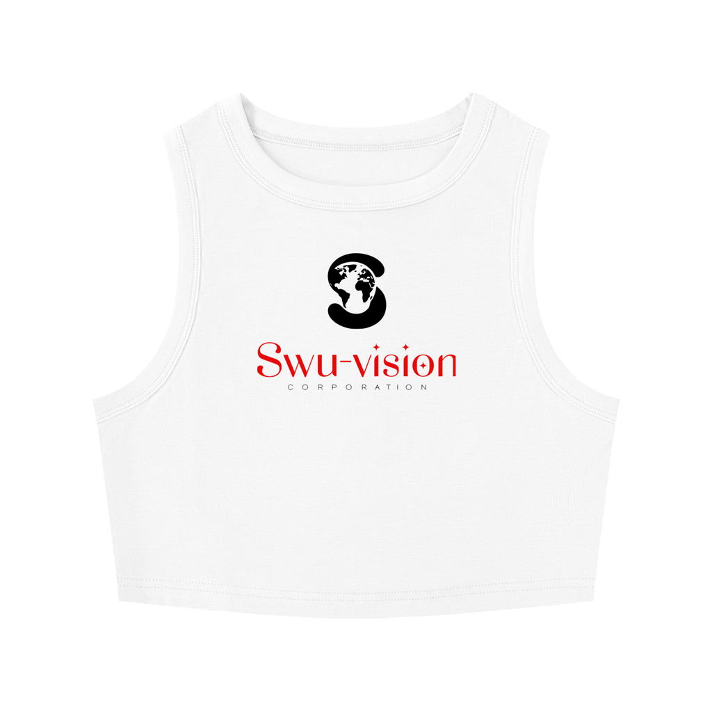 Women's Tight Crewneck Crop Tank Top