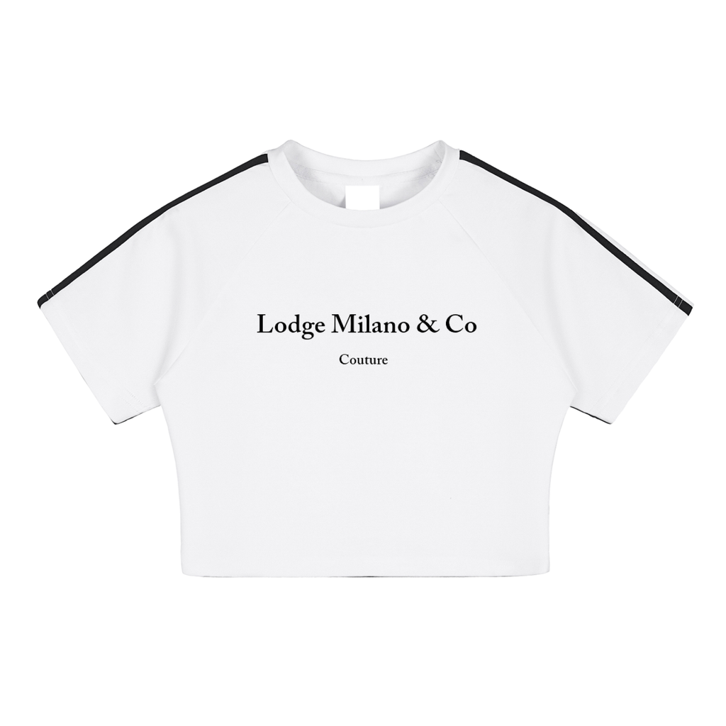 Taped Cooling Performance Crop Top