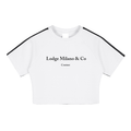 Taped Cooling Performance Crop Top