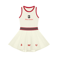 Women's Color Block A-Line Sleeveless Dress