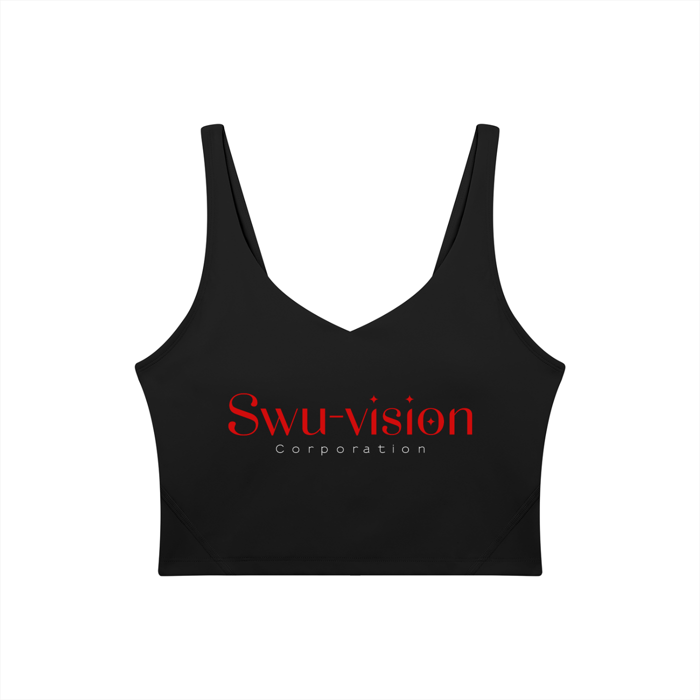 Women's V-Neck Yoga Sports Bra