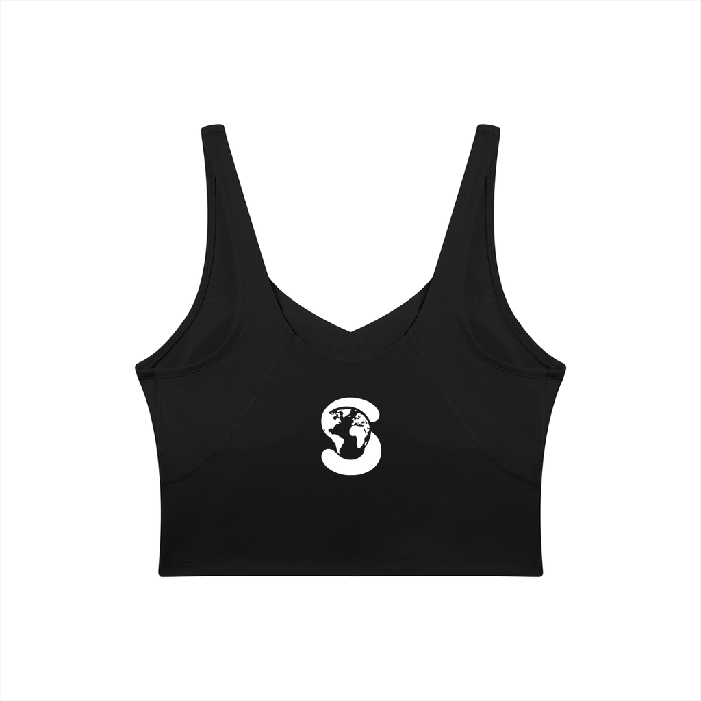 Women's V-Neck Yoga Sports Bra