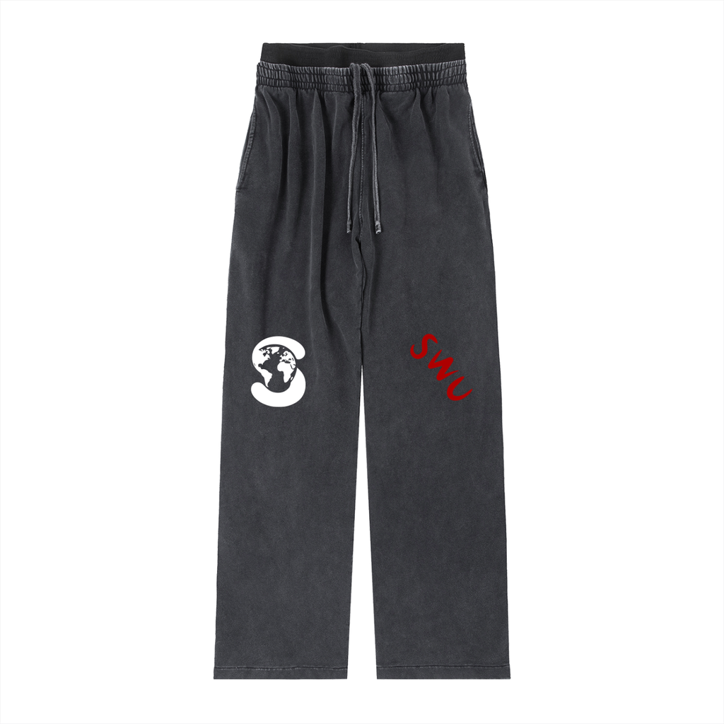 Vintage Washed Waist Pants